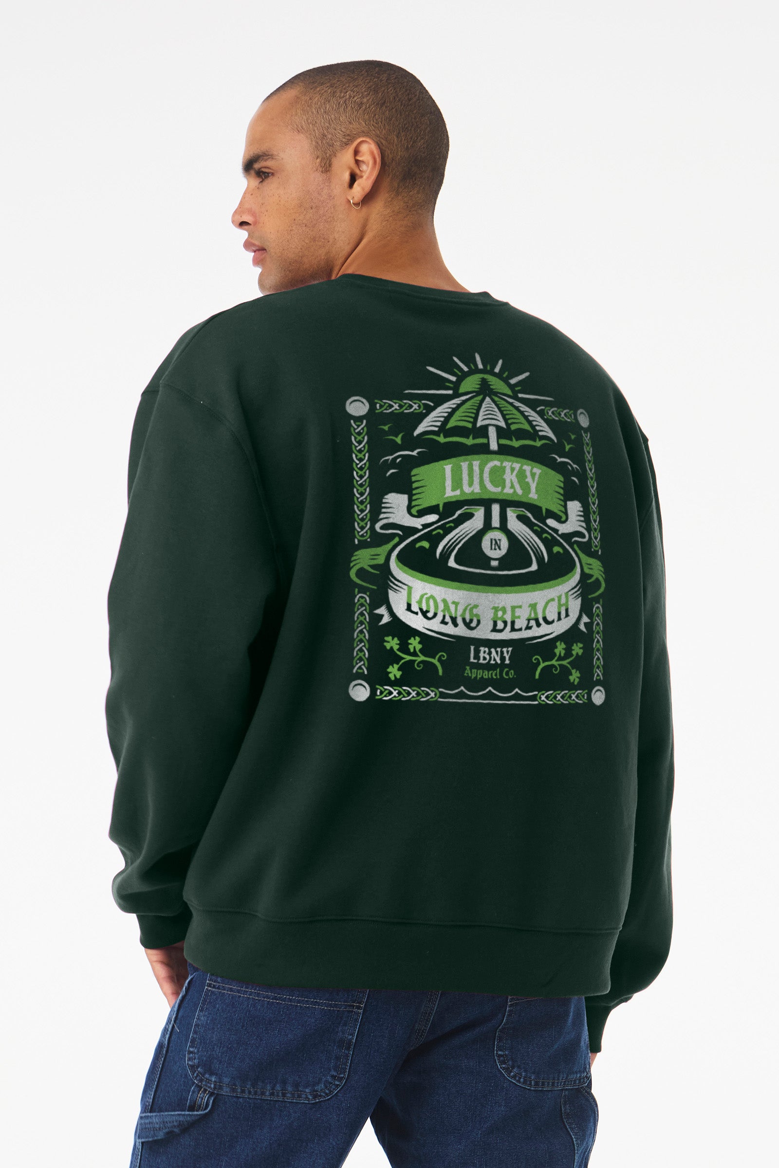 Lucky in LBNY Crewneck Sweatshirt