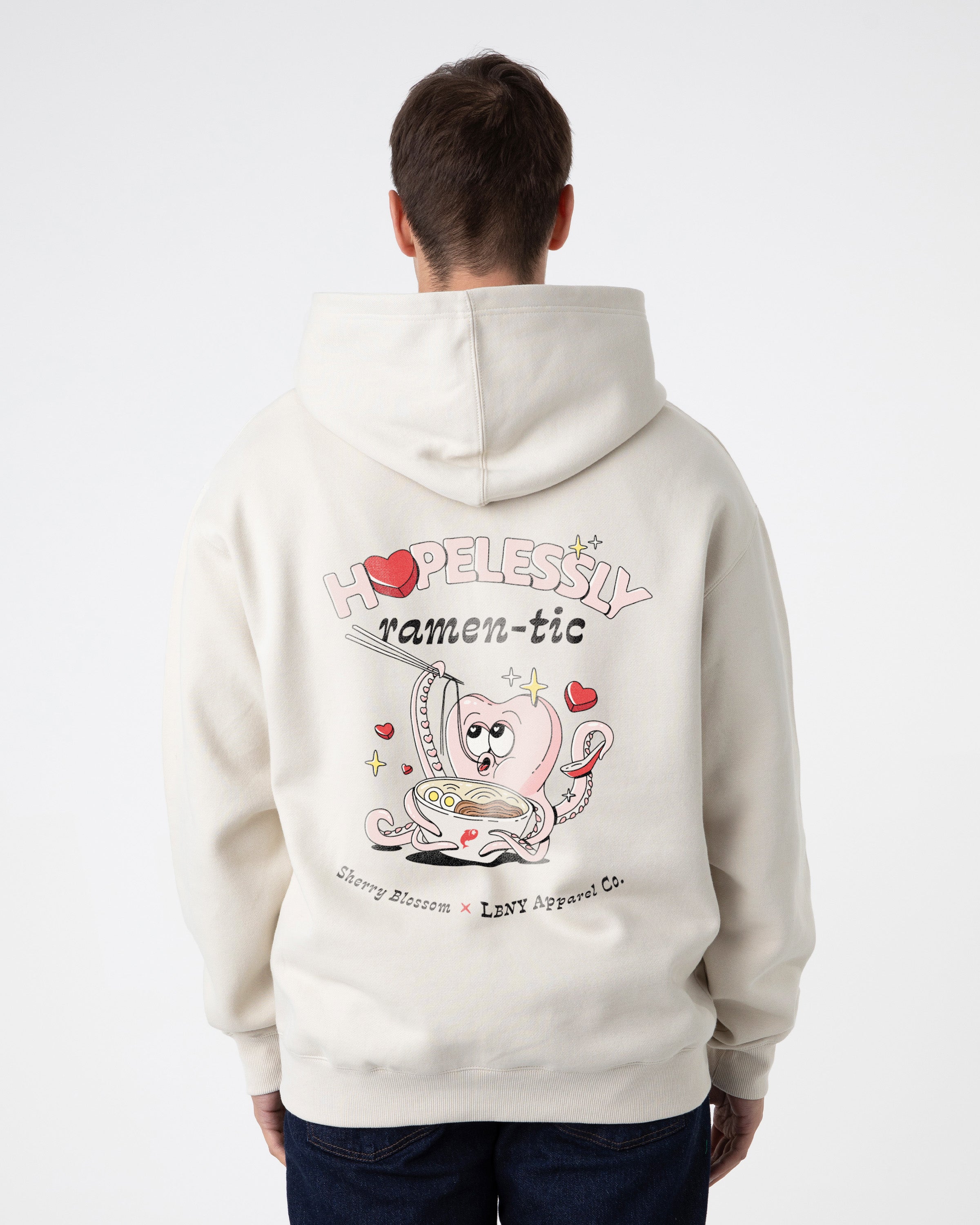 Sherry Blossom: Hopelessly Ramen-tic Box Hoodie - Ramen