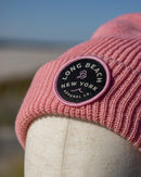Pink Jetty Beanie - Tidal Tidepink