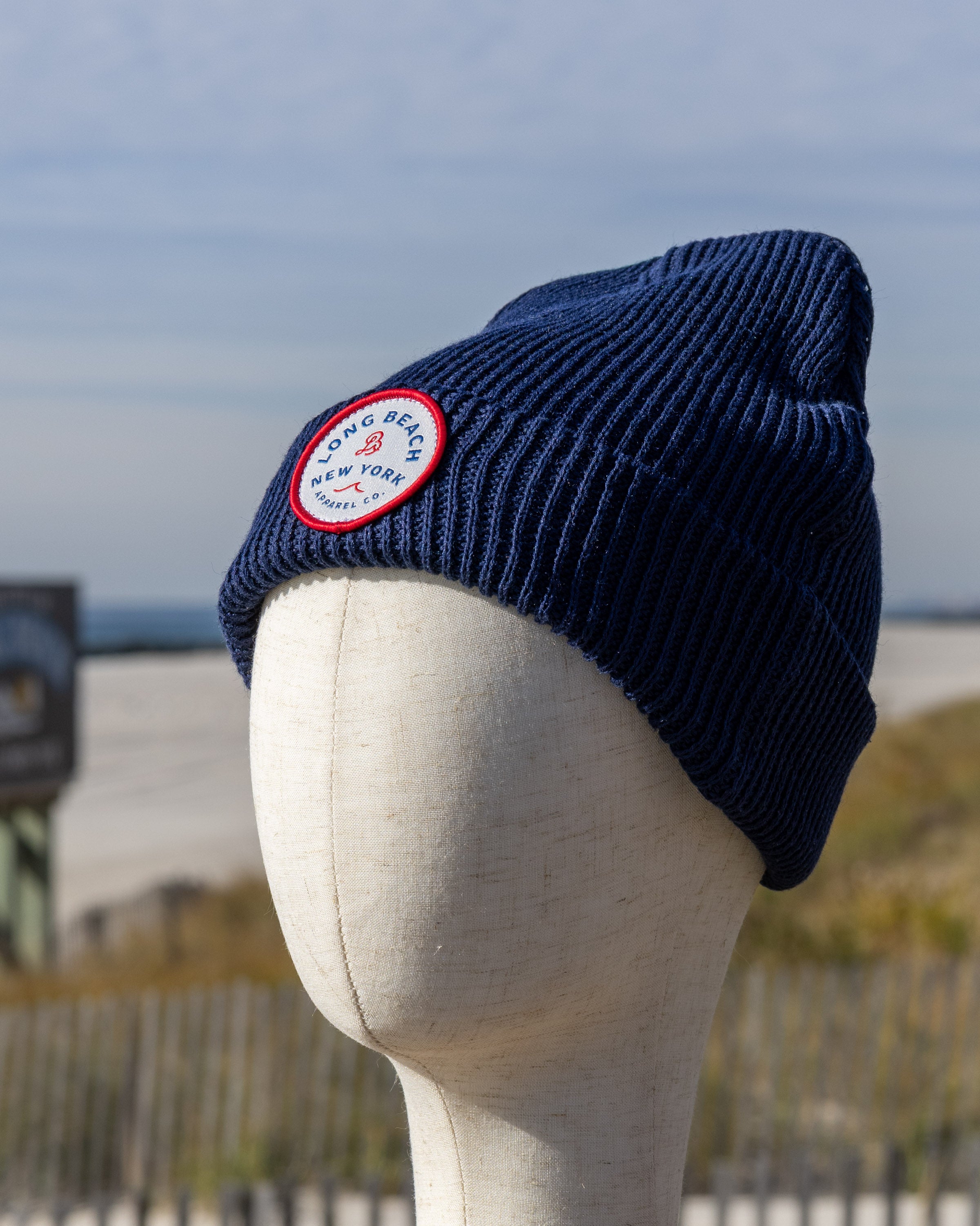 Navy Breakwater Beanie - Tidal Harbor