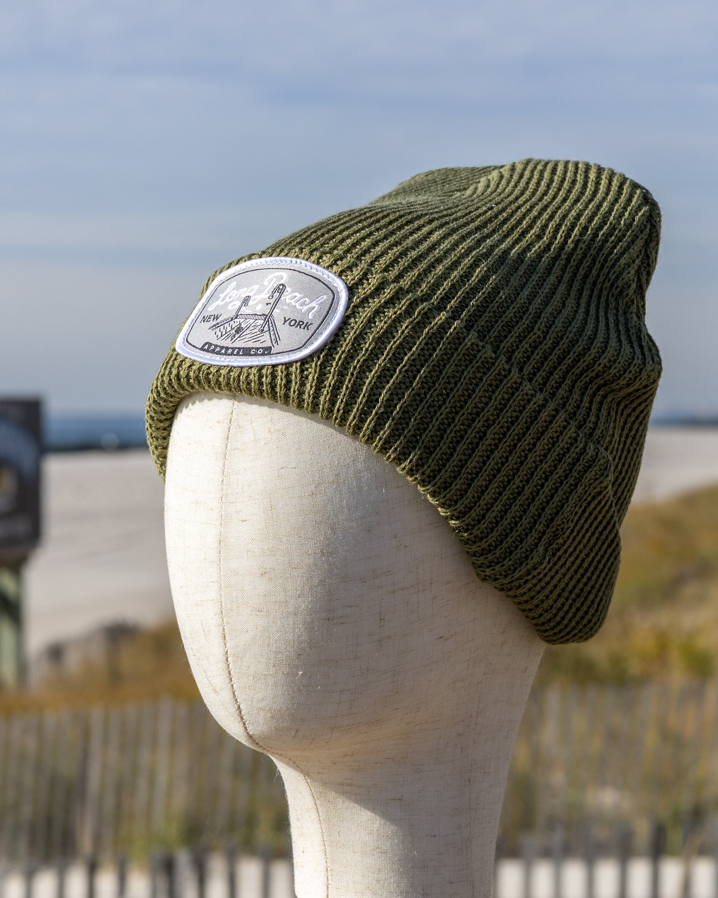 Moss Breakwater Beanie - Boardwalkhenge Ash