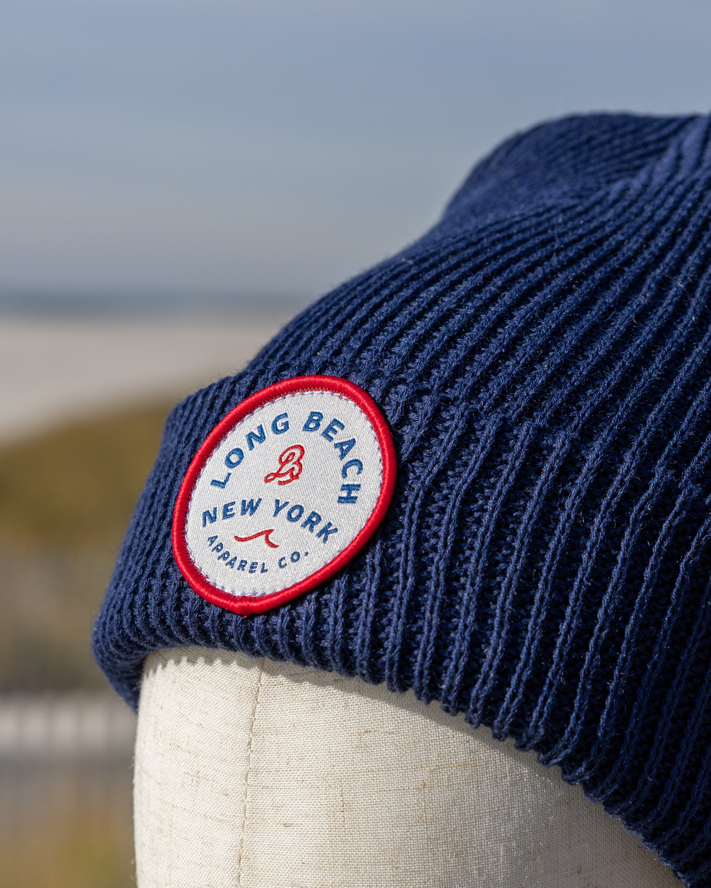 Navy Breakwater Beanie - Tidal Harbor