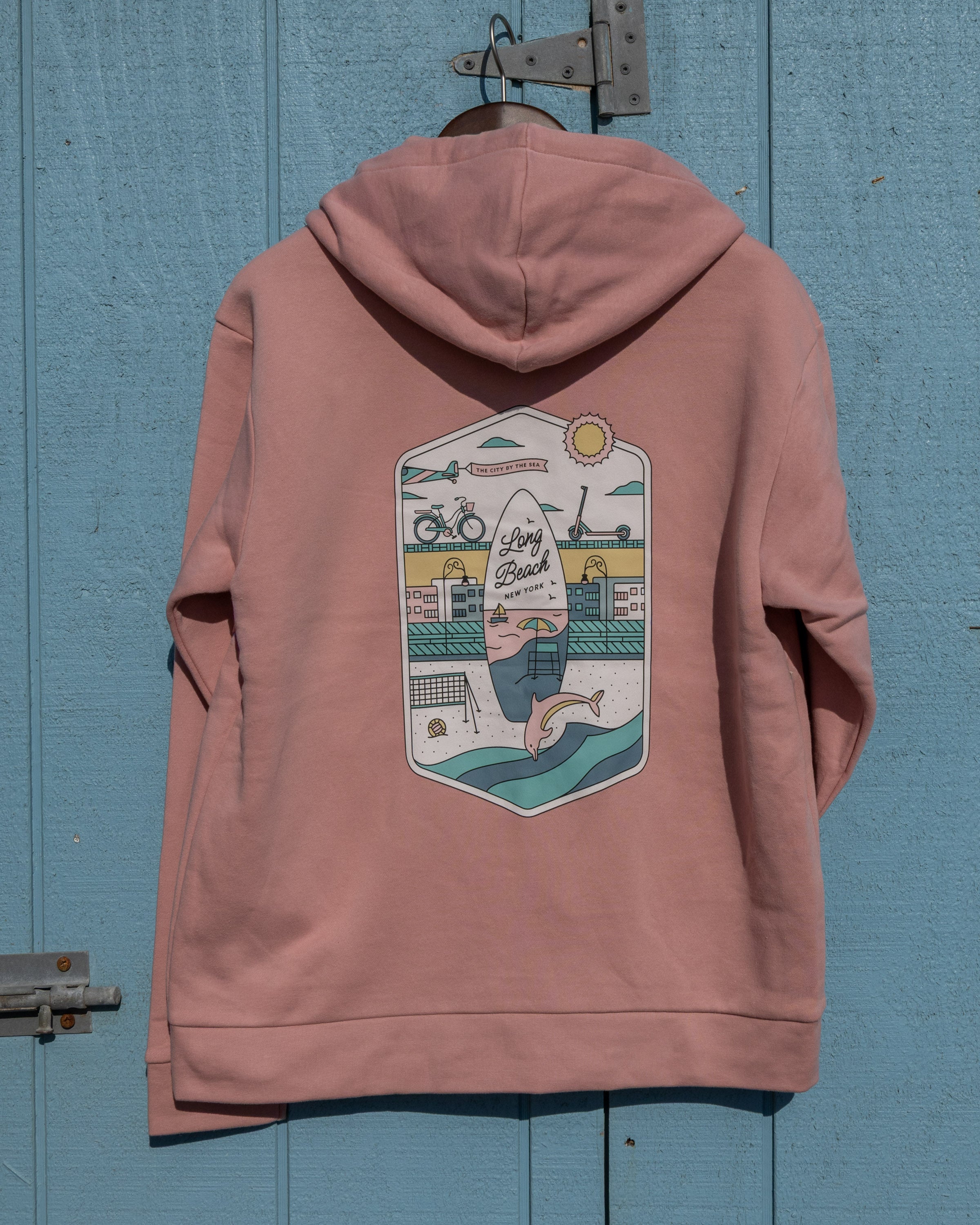 Pink Unisex Hoodie - LBNY Lifestyle Heni