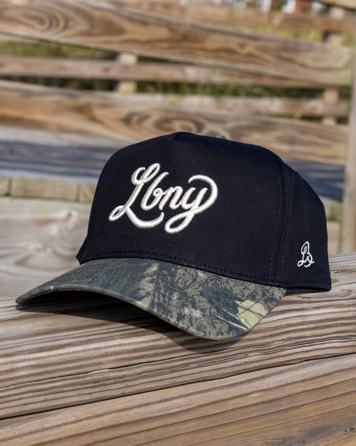 The Script Cap: Black/Camo