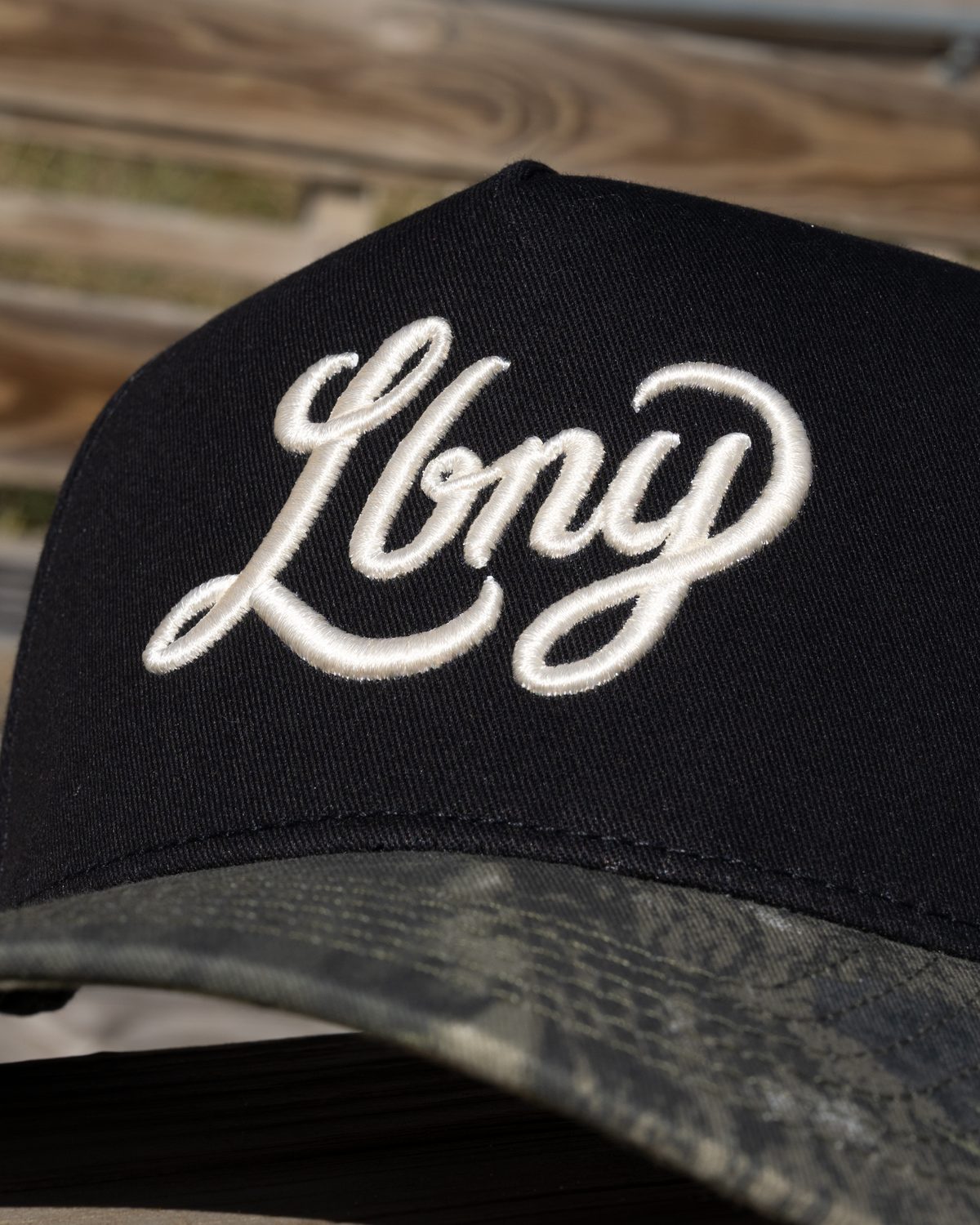 The Script Cap: Black/Camo