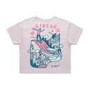 LB in Motion Crop Tee - Orchid