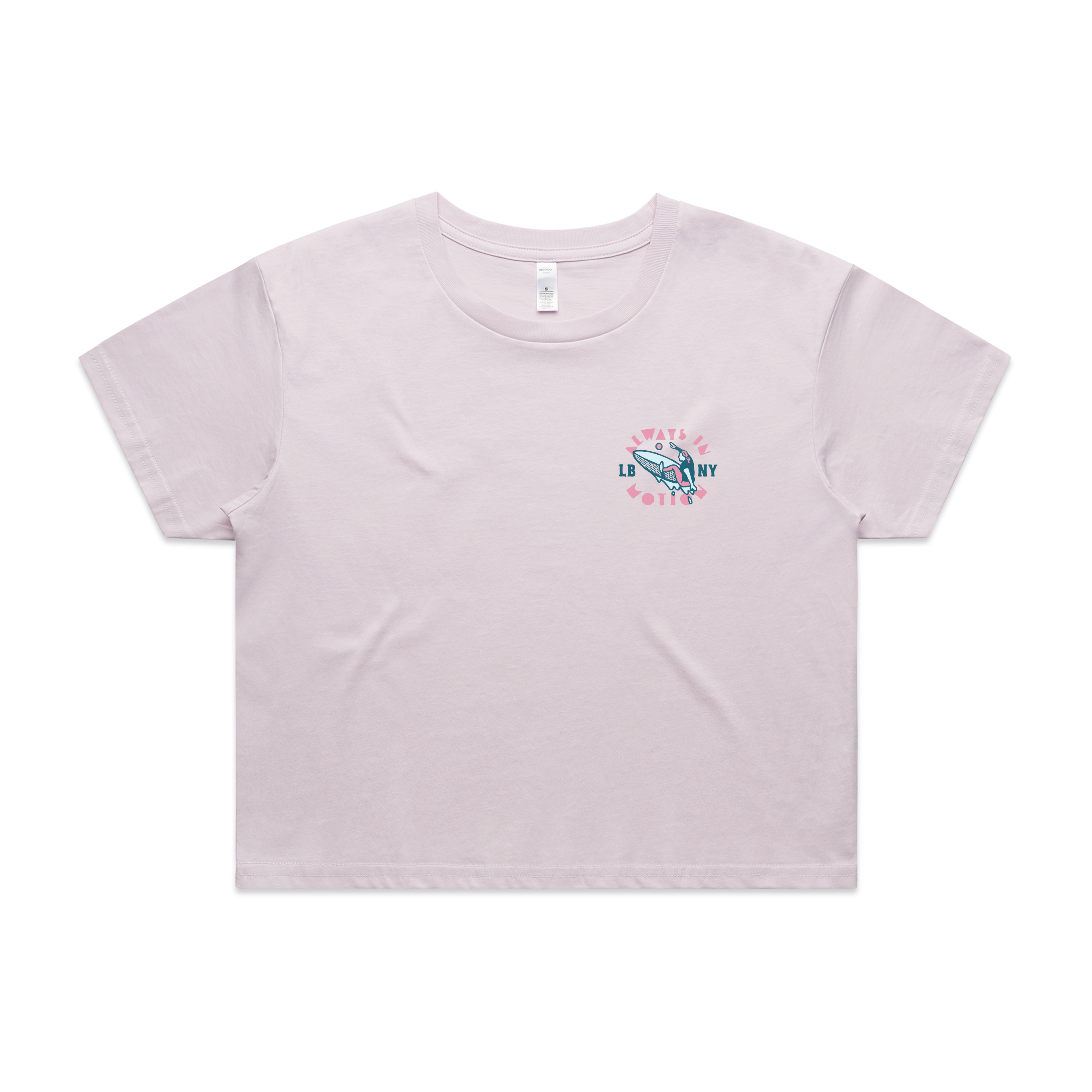 LB in Motion Crop Tee - Orchid