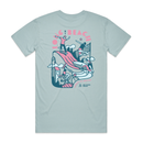 LB in Motion Tee - Pale Blue
