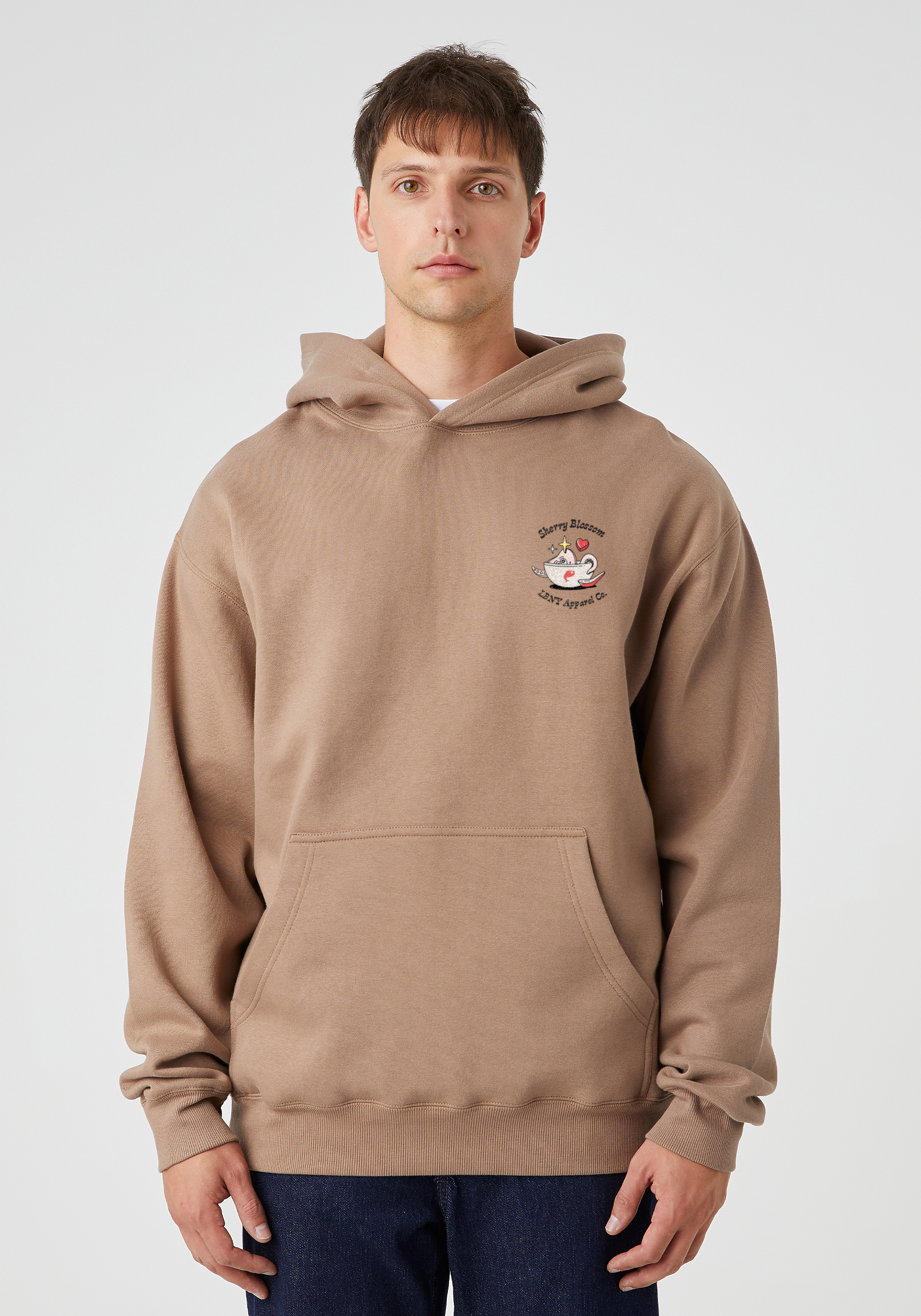 Sherry Blossom: Hopelessly Ramen-tic Box Hoodie - Chashu