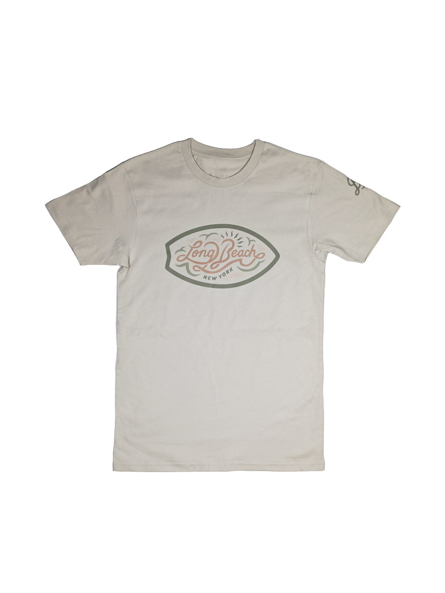 Boardwalk Blush on Fishbone Unisex Premium Tee