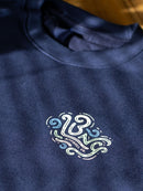 Women's Cropped Crewneck Sweatshirt - Long Beach Logic