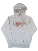 Autumn Surf Script Hoodie in Coastal Drift