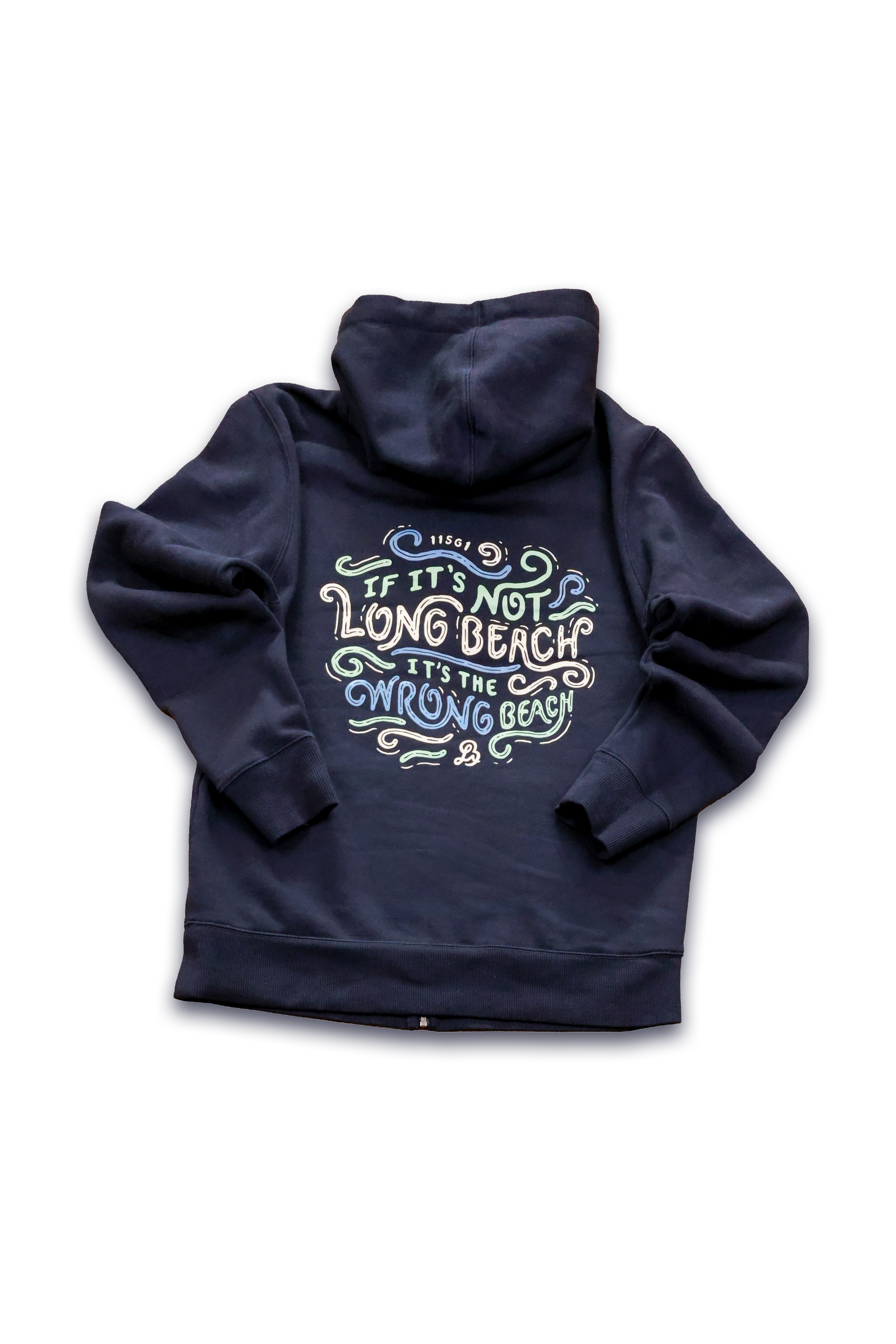 Zip Hoodie - Long Beach Logic